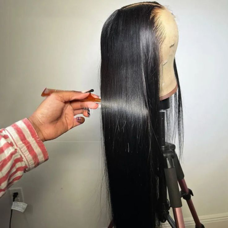 100% HUMAN HAIR Wholesale Straight Highlight 13×4 13×6 HD Invisible Lace Human Hair Wigs ,12A Raw Human Hair Thin HD Full Lace