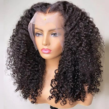 parrucche di capelli umani naturali all'ingrosso capelli umani indossare e andare kinky bob corto natura nero usato estensioni dei capelli e parrucche