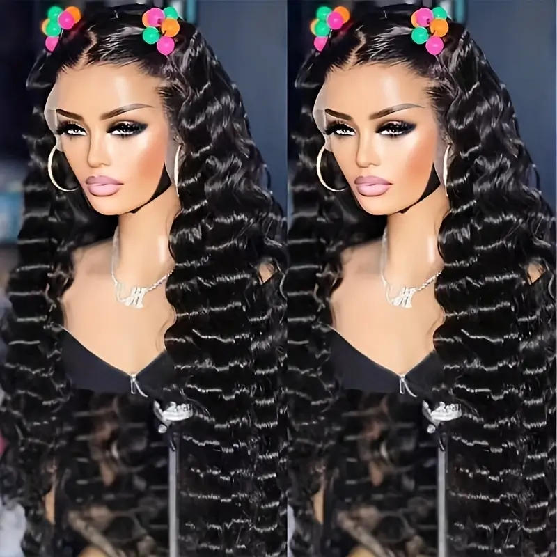 200 density Cuticle Aligned Hair hd lace front wig,13×4 transparent full lace frontal wigs,glueless curly indian human hair wigs