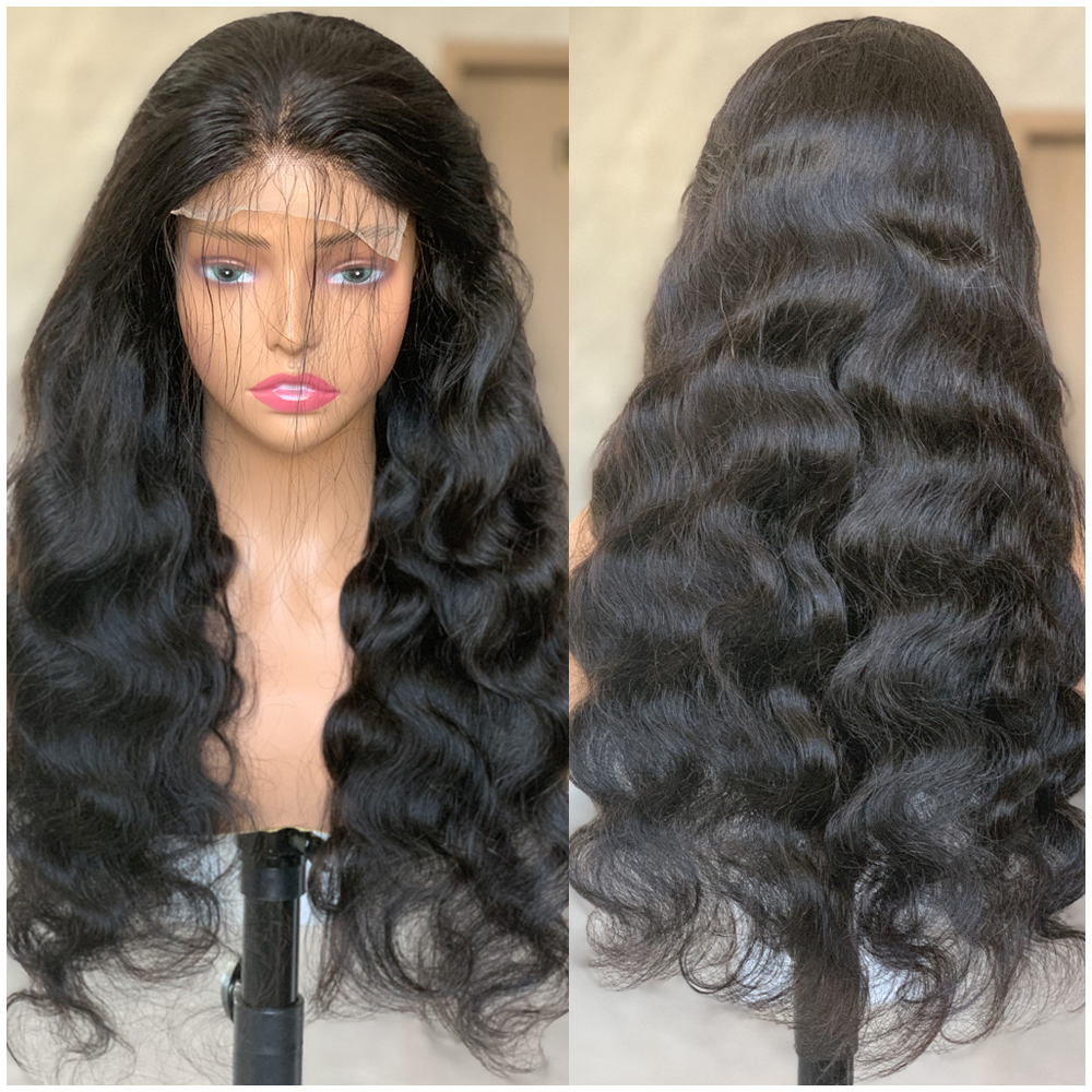 Raw Vietnamese Hair Bone Straight Full Lace Frontal Wig Glueless Natural Human Hair Swiss HD Lace Front Wigs For Black Women