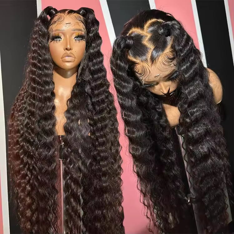 200 density Cuticle Aligned Hair hd lace front wig,13×4 transparent full lace frontal wigs,glueless curly indian human hair wigs