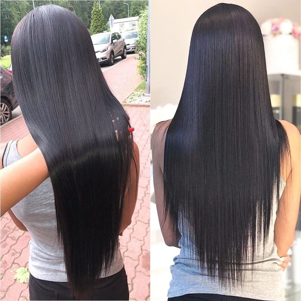 Raw Vietnamese Hair Bone Straight Full Lace Frontal Wig Glueless Natural Human Hair Swiss HD Lace Front Wigs For Black Women