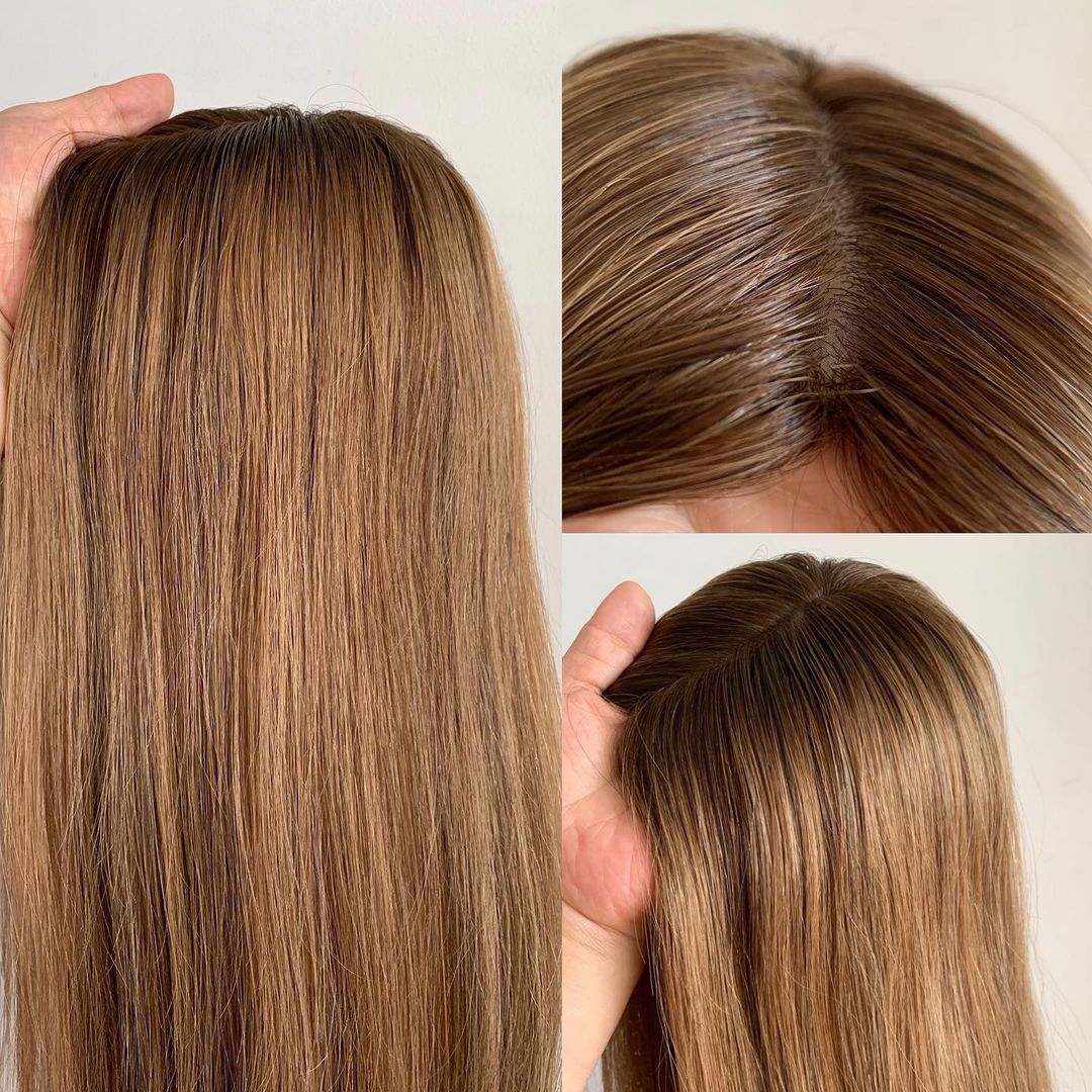 Full Cuticle Aligned Silk Top Base Full Lace European Virgin Human Hair Women Kosher Jewish Wig