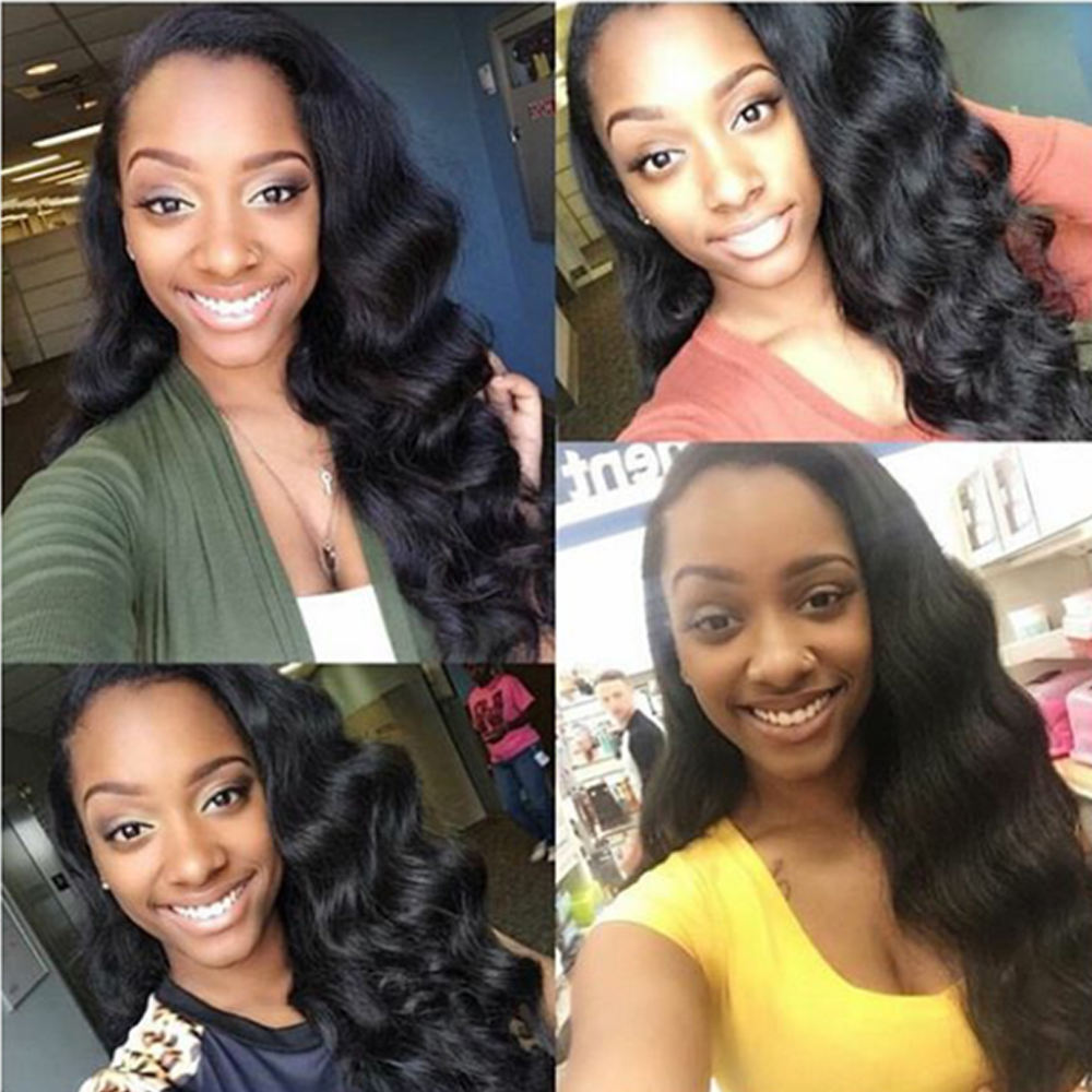 High quality human hair full lace wig