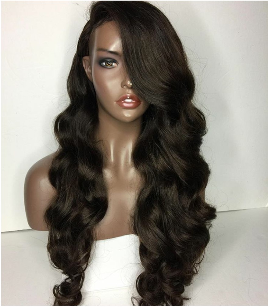 High quality human hair full lace wig