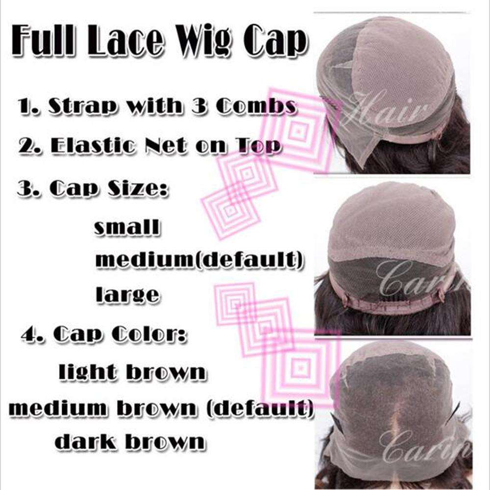 High quality human hair full lace wig