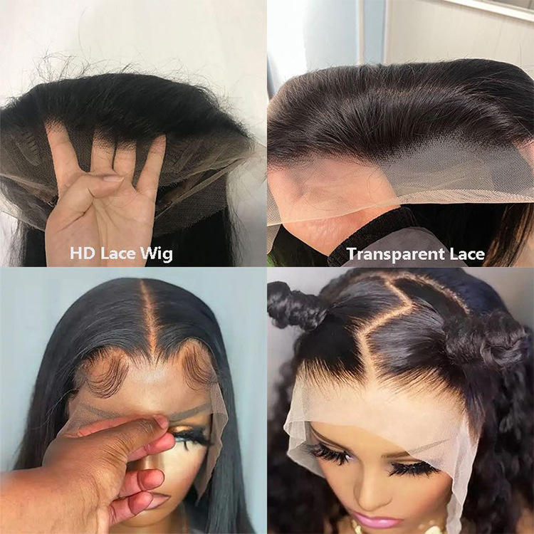 200 density Cuticle Aligned Hair hd lace front wig,13×4 transparent full lace frontal wigs,glueless curly indian human hair wigs