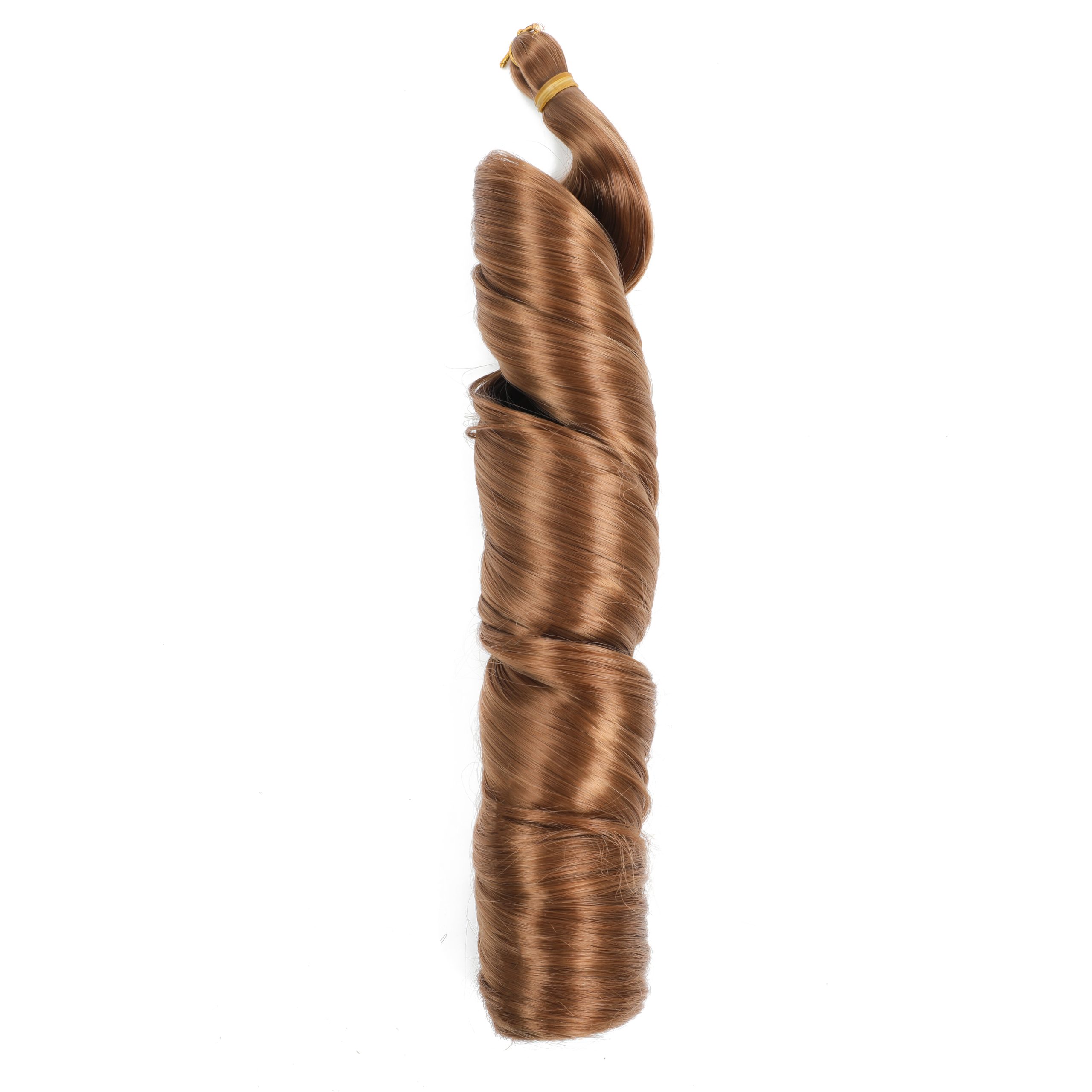 150g Display Loose Body Wave Pony Style Spiral Curl Crochet Braid French Curls Synthetic Hair Extensions Curly Braiding Hair