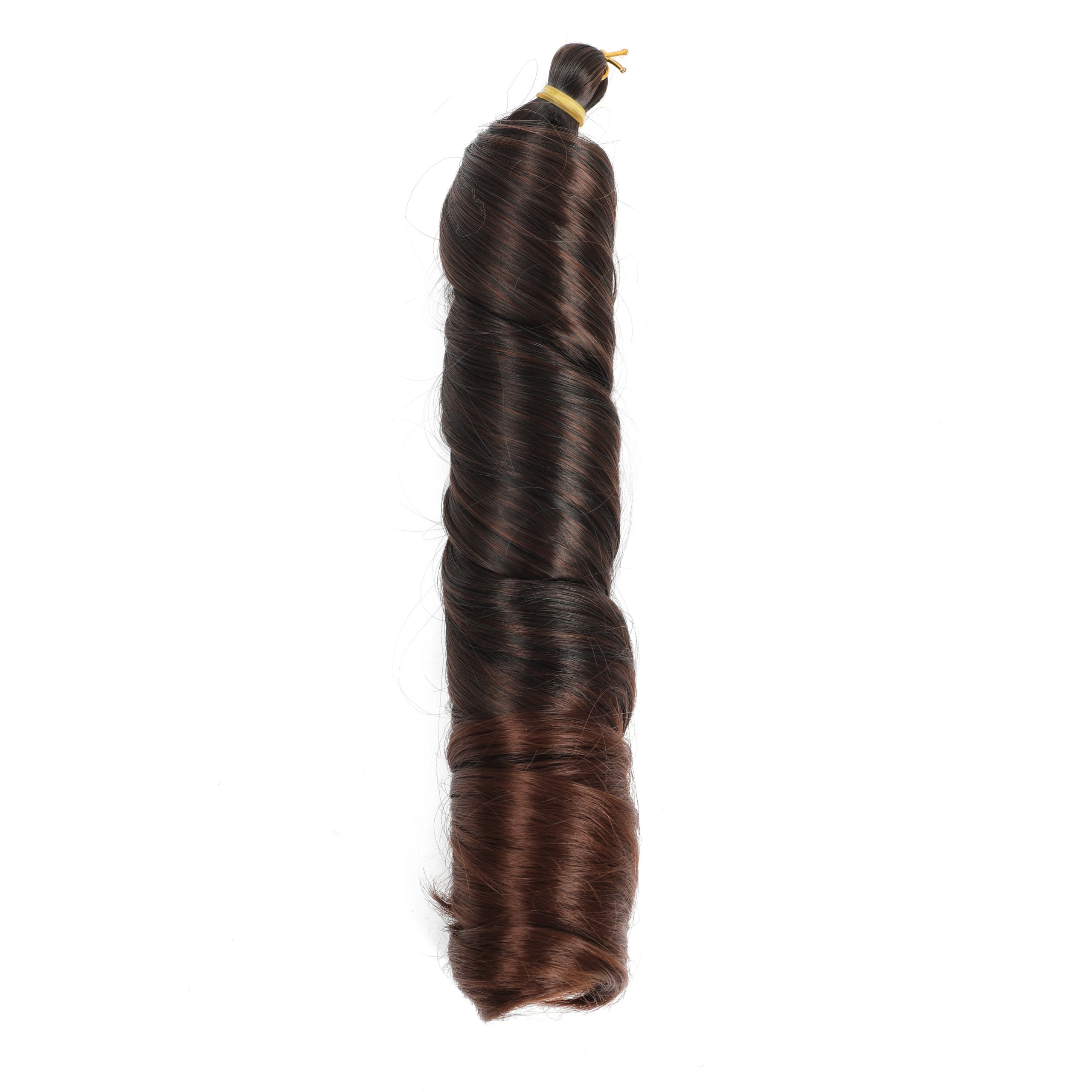 150g Display Loose Body Wave Pony Style Spiral Curl Crochet Braid French Curls Synthetic Hair Extensions Curly Braiding Hair