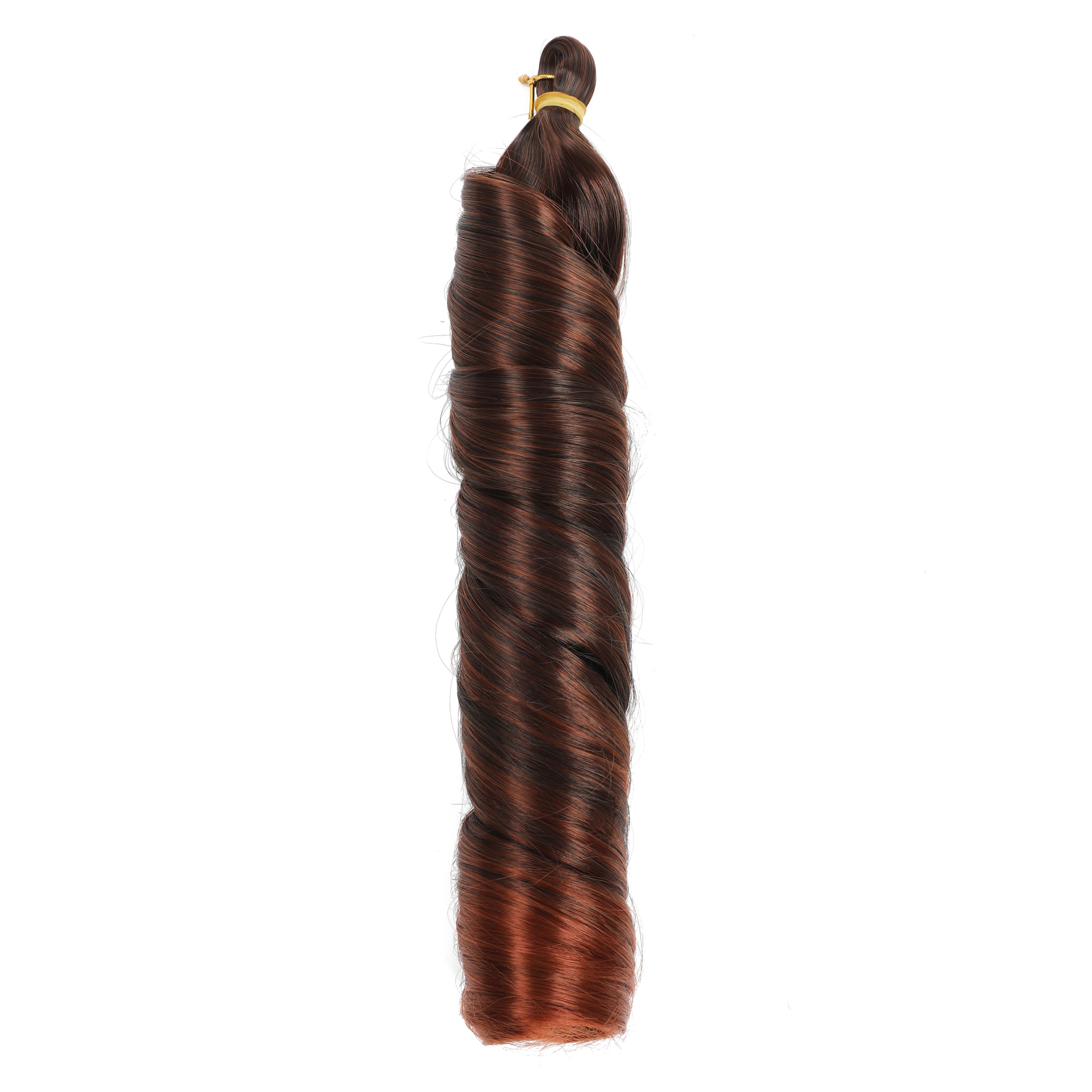 150g Display Loose Body Wave Pony Style Spiral Curl Crochet Braid French Curls Synthetic Hair Extensions Curly Braiding Hair