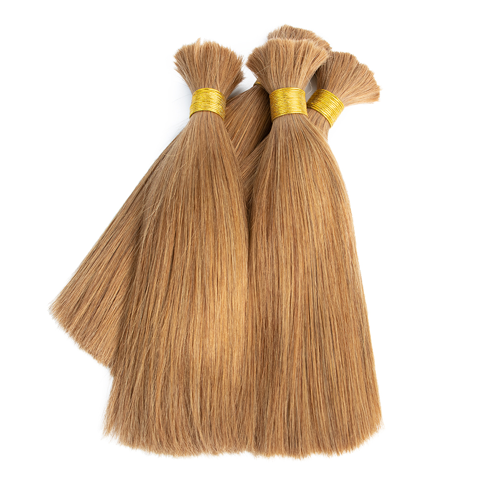 Wholesale Human Braiding Hair Bulk No Weft Cuticle Aligned Hair Bulk Human Hair For Braiding