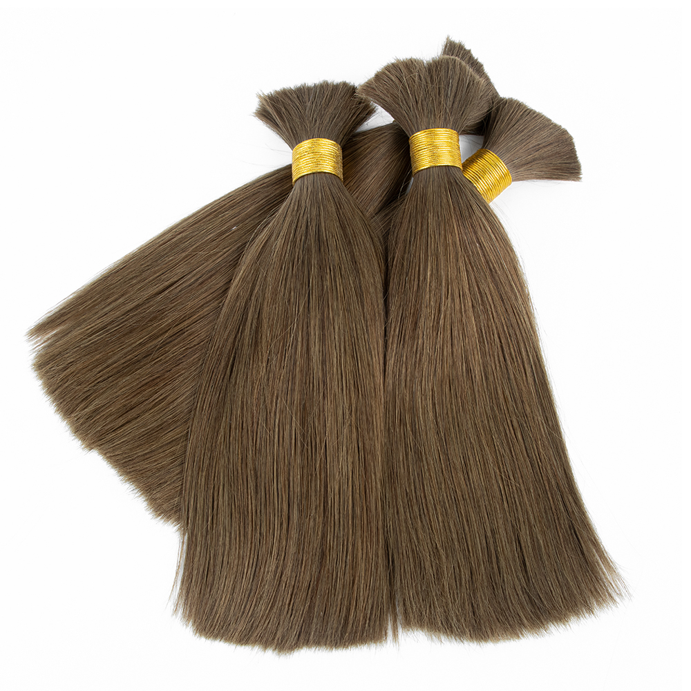 Wholesale Human Braiding Hair Bulk No Weft Cuticle Aligned Hair Bulk Human Hair For Braiding