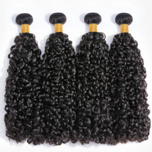 10A Pixie Curls Bundles 100% Virgin Human Hair Extensions Natural Black Weave Hair
