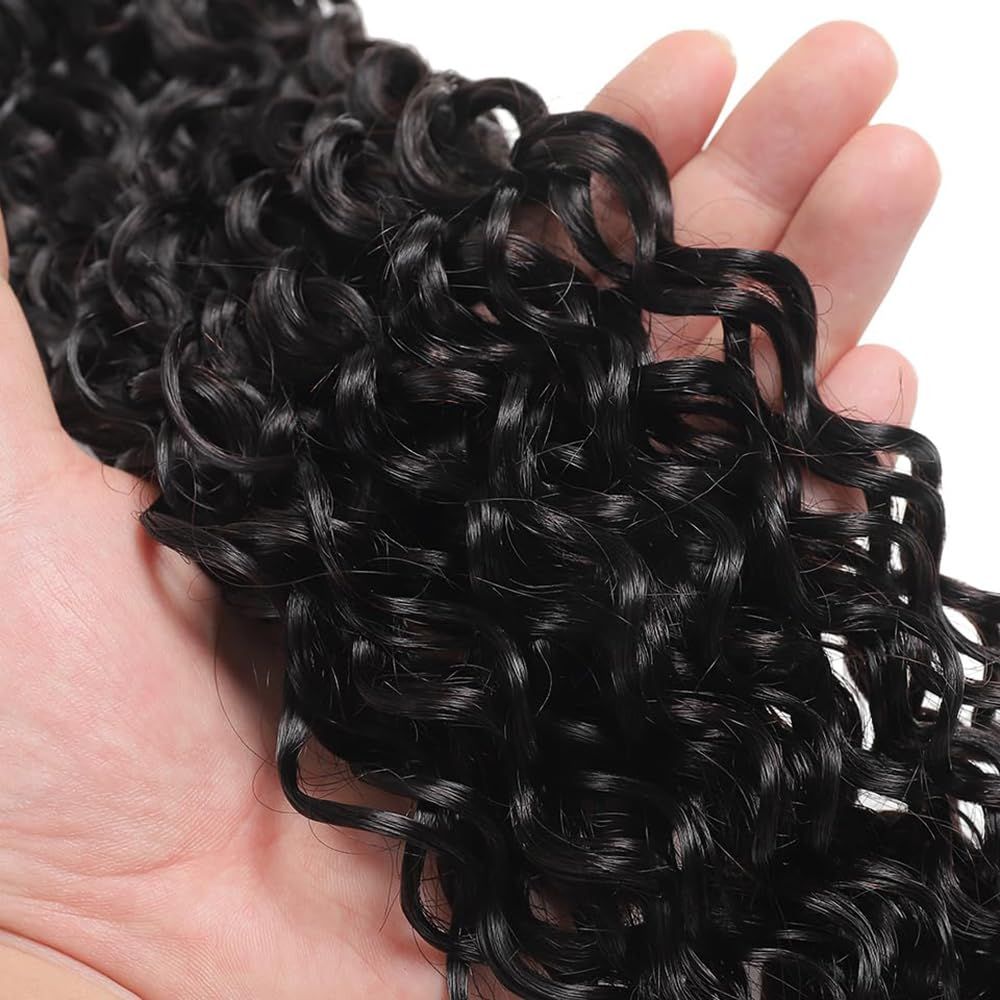 10A Brazilian Water Wave Human Hair Bundles 100% Virgin Hair Extensions