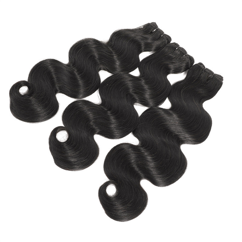 12A Body Wave Human Hair Bundles Raw Hair Double Drawn 100% Vietnamese Human Hair Bundles