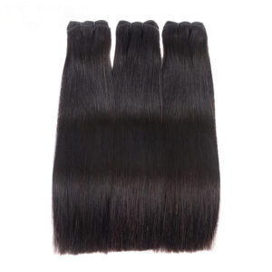 12A Straight Human Hair Bundles Raw Hair Double Drawn 100% Vietnamese Human Hair Bundles