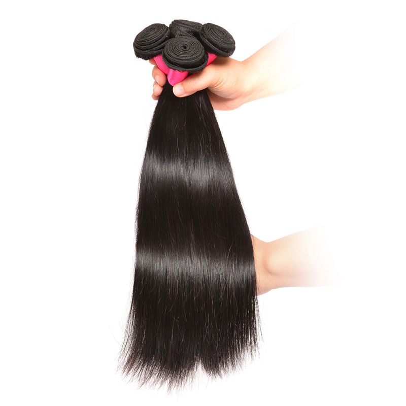 10A 100% Virgin Raw Unprocessed Hair Extension Single Donor Remy Straight Hair Bundles