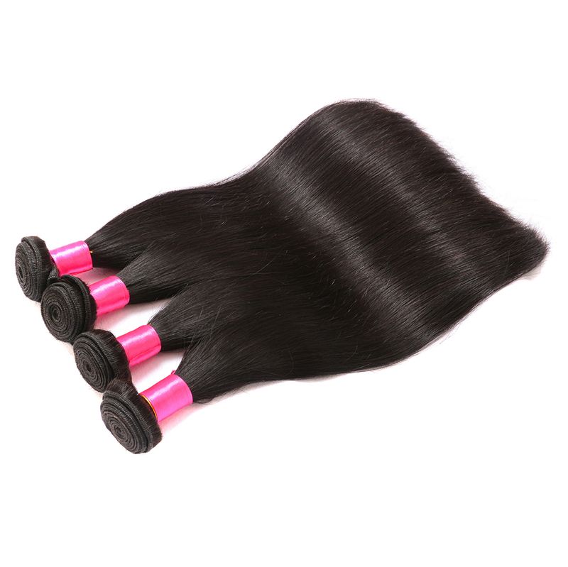 10A 100% Virgin Raw Unprocessed Hair Extension Single Donor Remy Straight Hair Bundles
