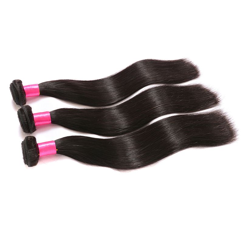 10A 100% Virgin Raw Unprocessed Hair Extension Single Donor Remy Straight Hair Bundles