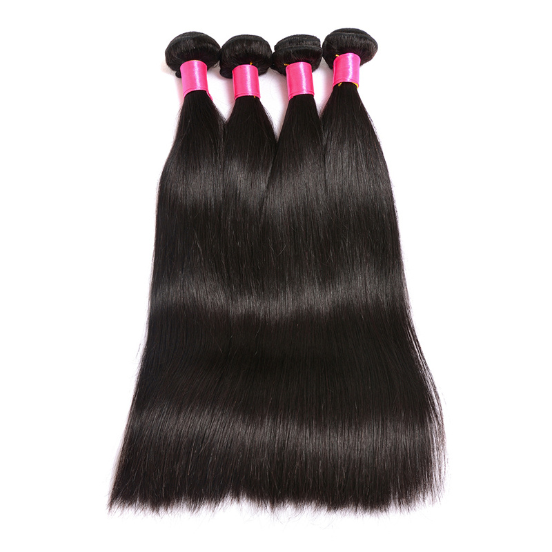 10A 100% Virgin Raw Unprocessed Hair Extension Single Donor Remy Straight Hair Bundles