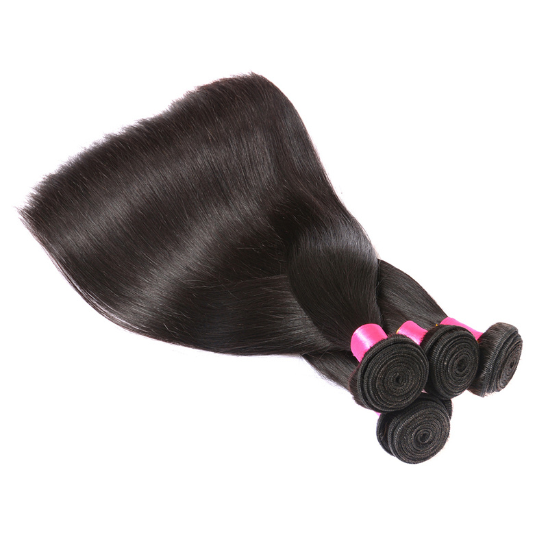 10A 100% Virgin Raw Unprocessed Hair Extension Single Donor Remy Straight Hair Bundles