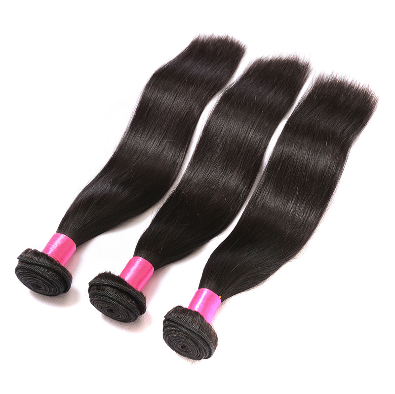 10A 100% Virgin Raw Unprocessed Hair Extension Single Donor Remy Straight Hair Bundles