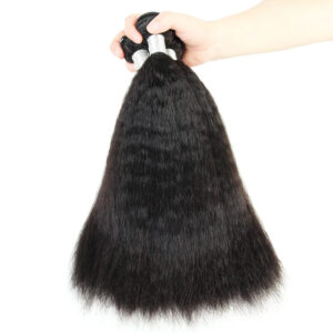 12A Yaki  Human Hair Bundles Unprocessed Virgin Hair Double Drawn Hair Extensions
