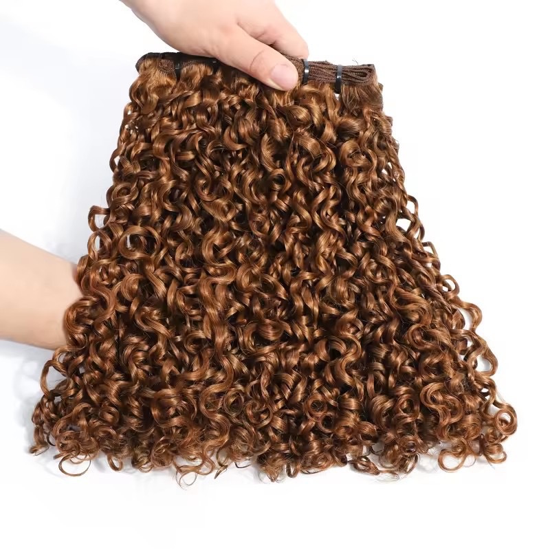 15A SDD Pixie Curly Human Hair Bundles Raw Hair Super Double Drawn 100% Vietnamese Human Hair Bundles